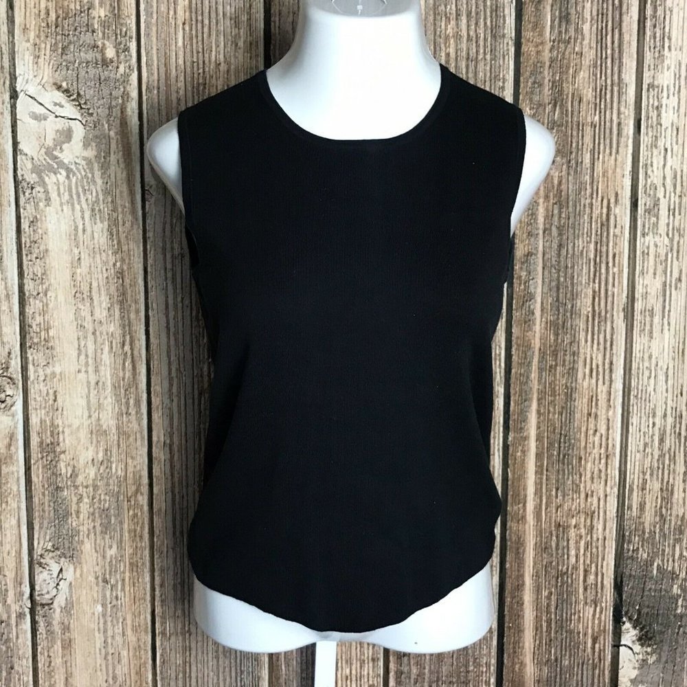 Design Originals Women's Blouse ~ Sz L ~ Black